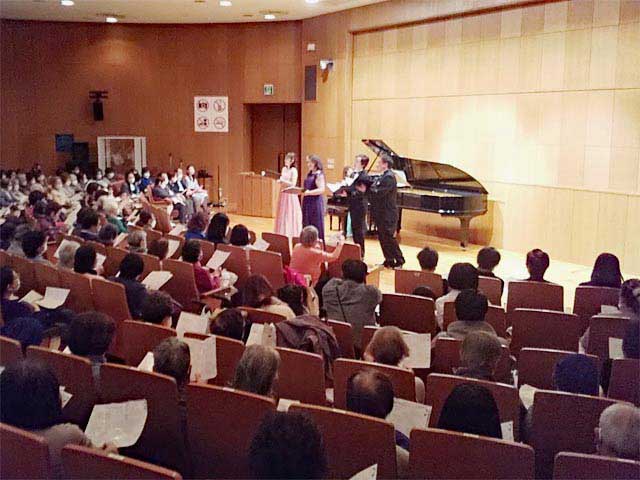 音楽会の記録「歌で地域の絆を深める」